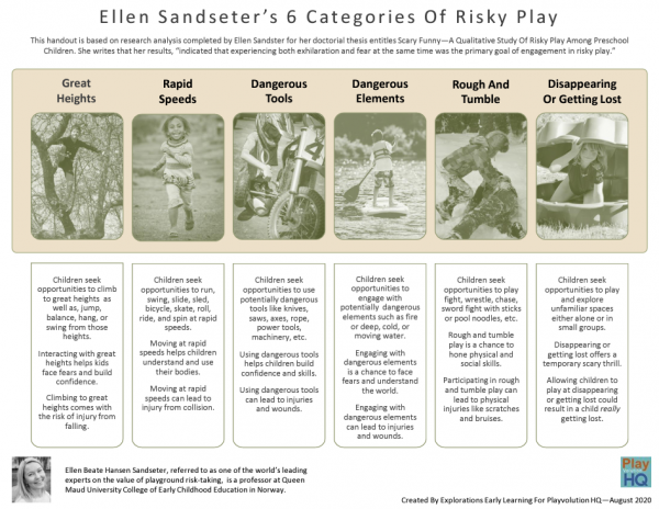 6 Categories of Risky Play