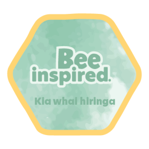 Bee Inspired hexagon