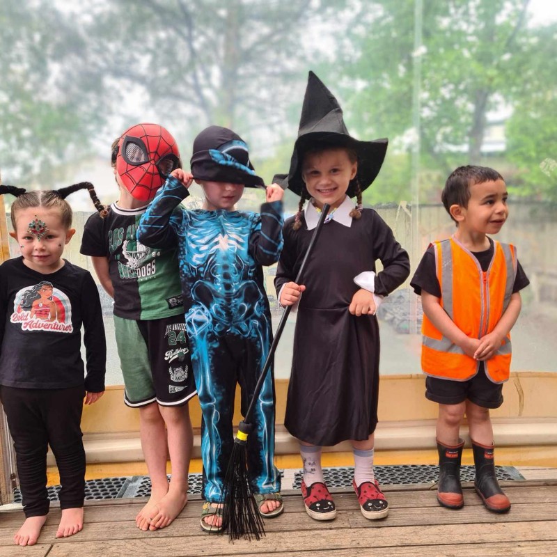 Dress up fun at childcare Busy Bees Carterton v2