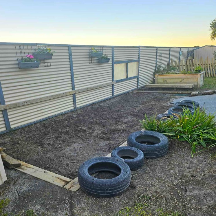 Busy Bees Grandview Road Centre dirt pit