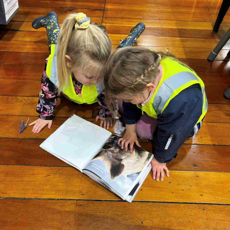 Reading for our transition to school children at Busy Bees Greytown