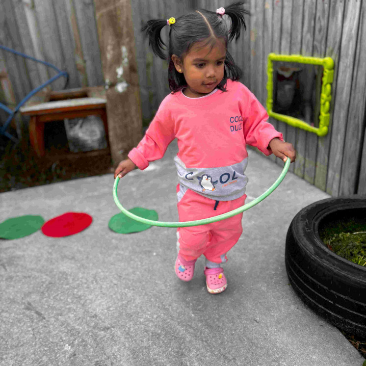 Physical activity in our childcare centre at Busy Bees Hamilton East