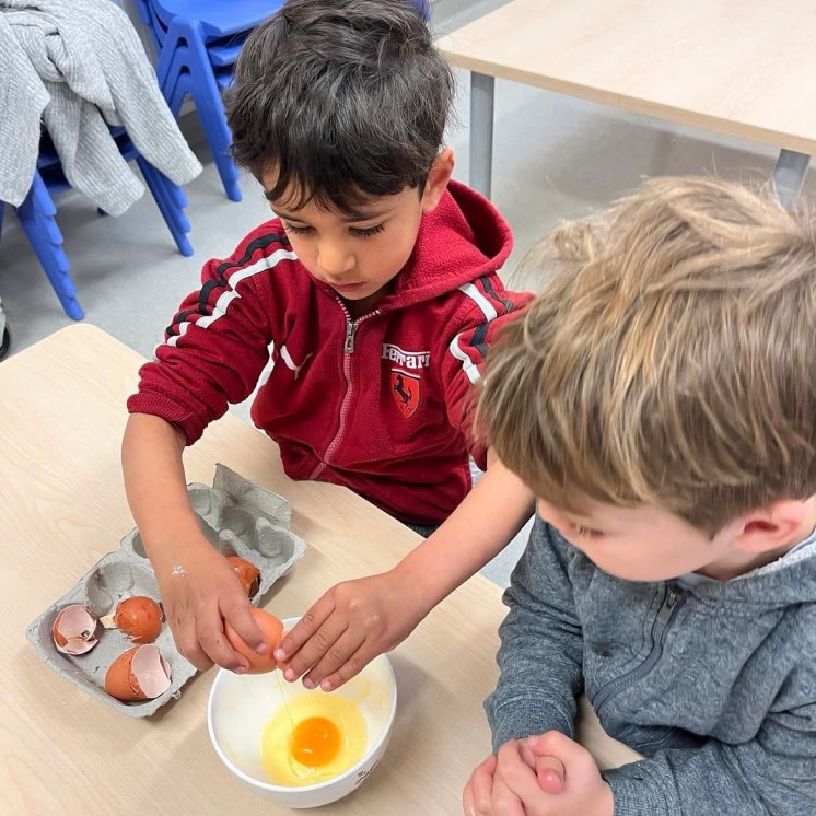 Busy Bees Hastings hands on learning and baking