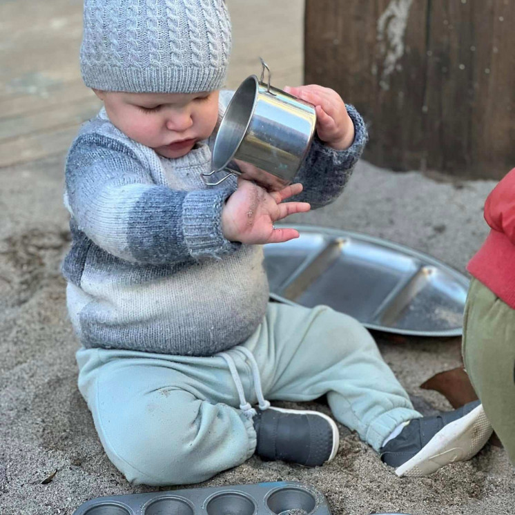 Busy Bees Havelock North sandpit fun for the youngest tamariki