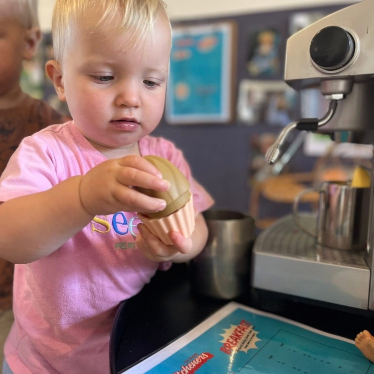 Busy Bees Martinborough childcare centre indoor roleplay imaginative play