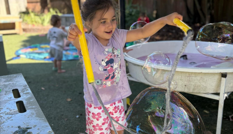 Busy Bees Motueka bubble fun and play