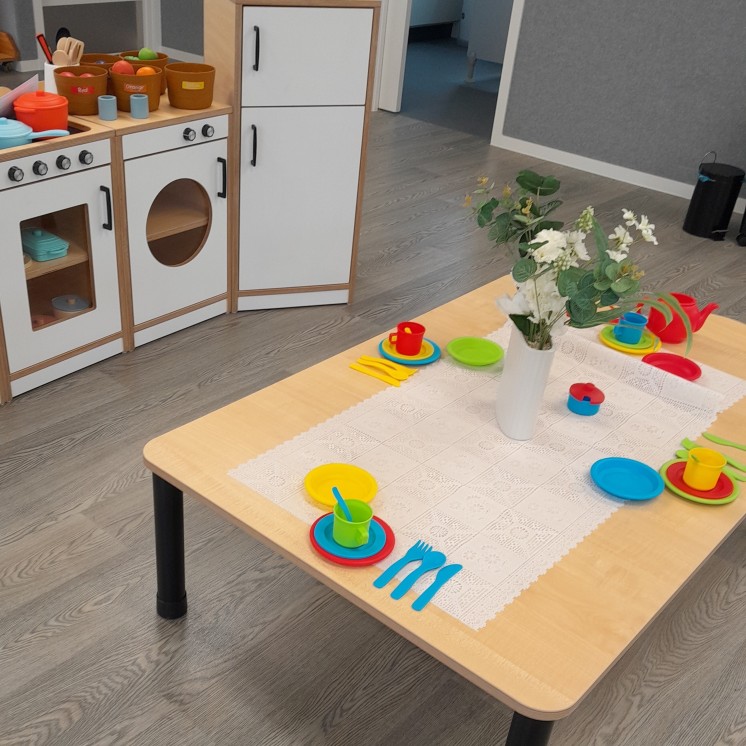 Busy Bees Ngongotaha play kitchen
