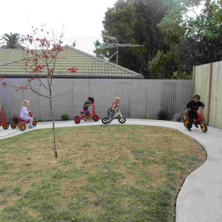 Preschool new playground Bike Track in Otahuhu
