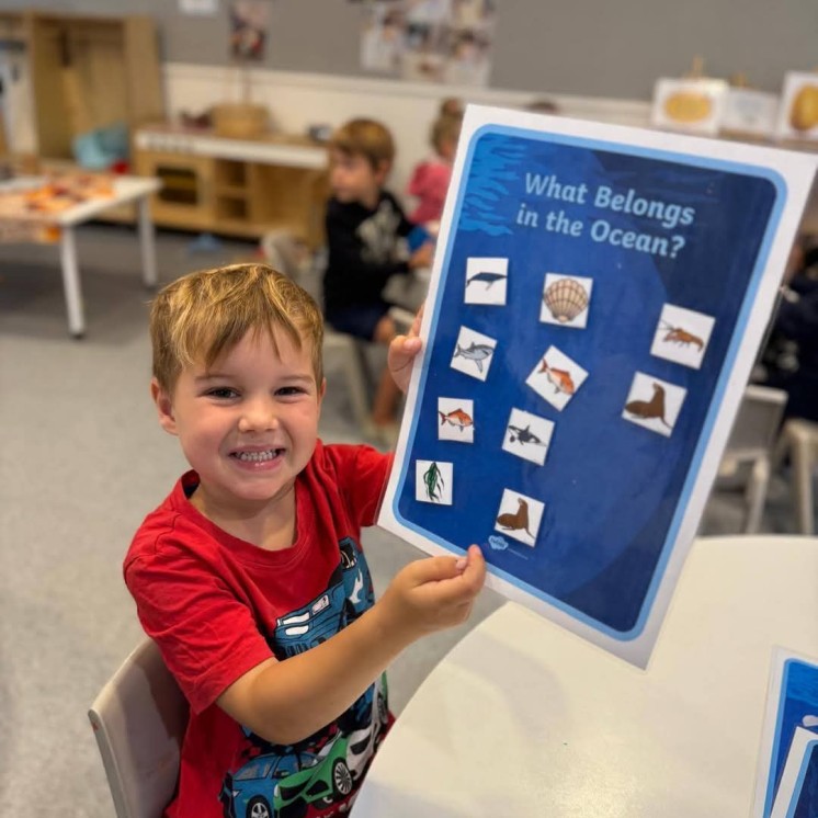 Busy Bees Pakuranga Early Learning Centre boy smiling