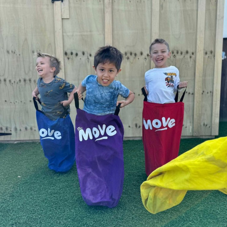 New Playground at Busy Bees Papamoa Beach MOVEment programme
