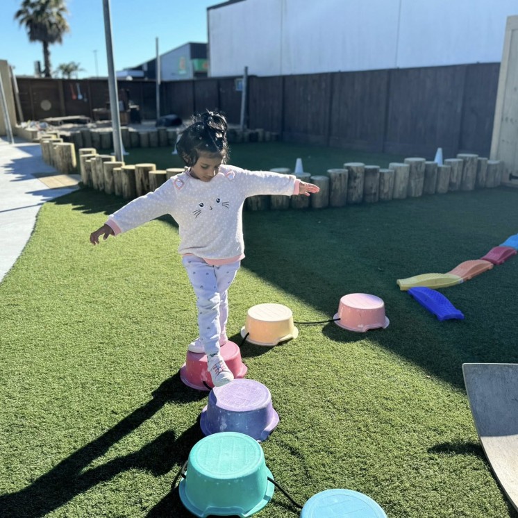 Busy Bees Papamoa Beach balance and concentration