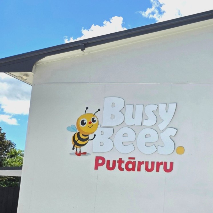 Updated center sign outdoor