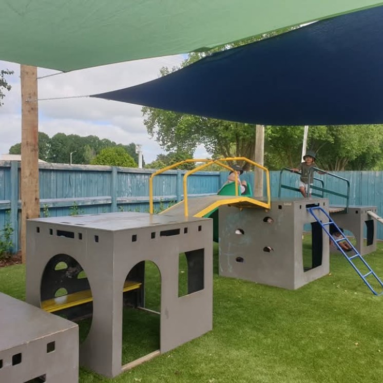 Busy Bees Putaruru Centre Outdoor obstacle activity