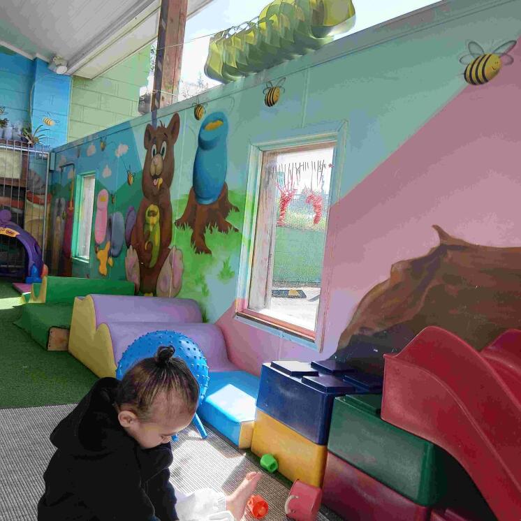 Babies nursery space at  Busy Bees Roscommon Road in Clendon Park