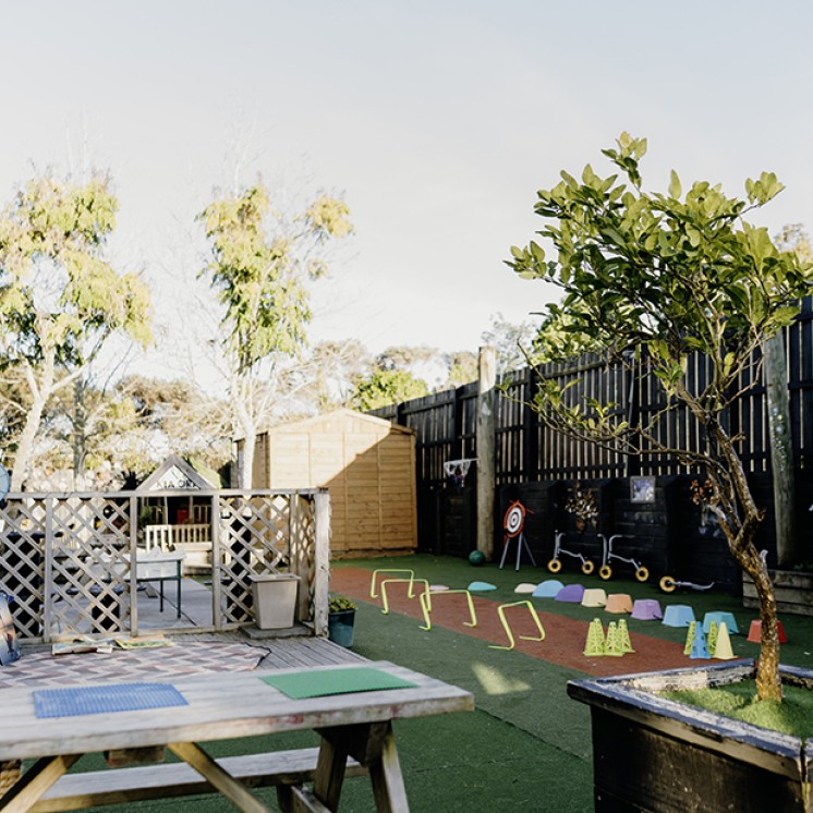 Busy Bees Rosedale Childcare outdoor MOVE play space