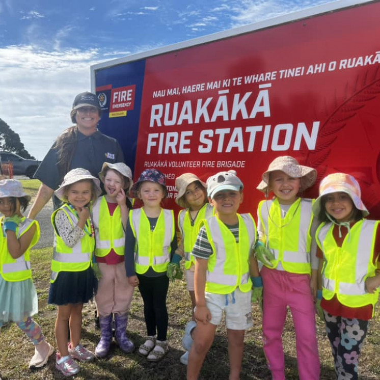 Childcare excursions at Busy Bees Ruakaka