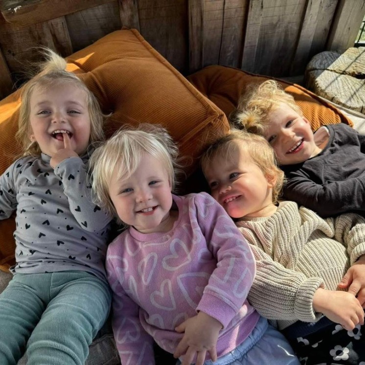 boys and girls making friends toddlers smiling childcare