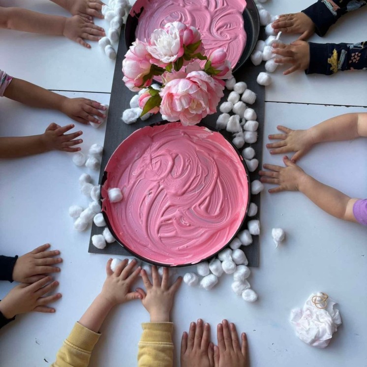 Beautiful sensory play childcare 