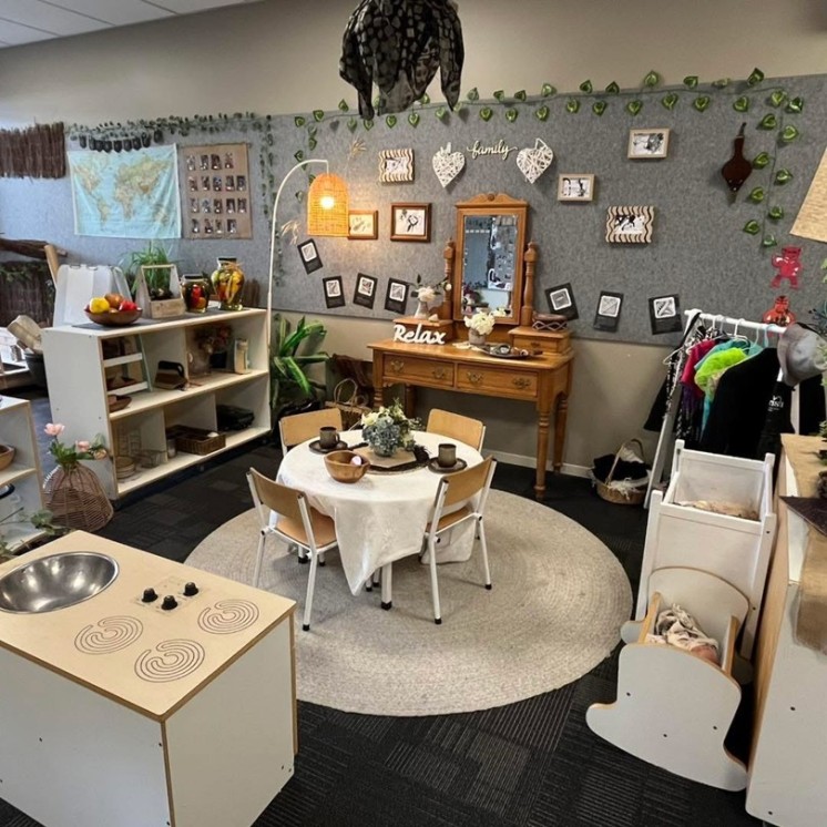 Homely beautiful natural resources childcare environment