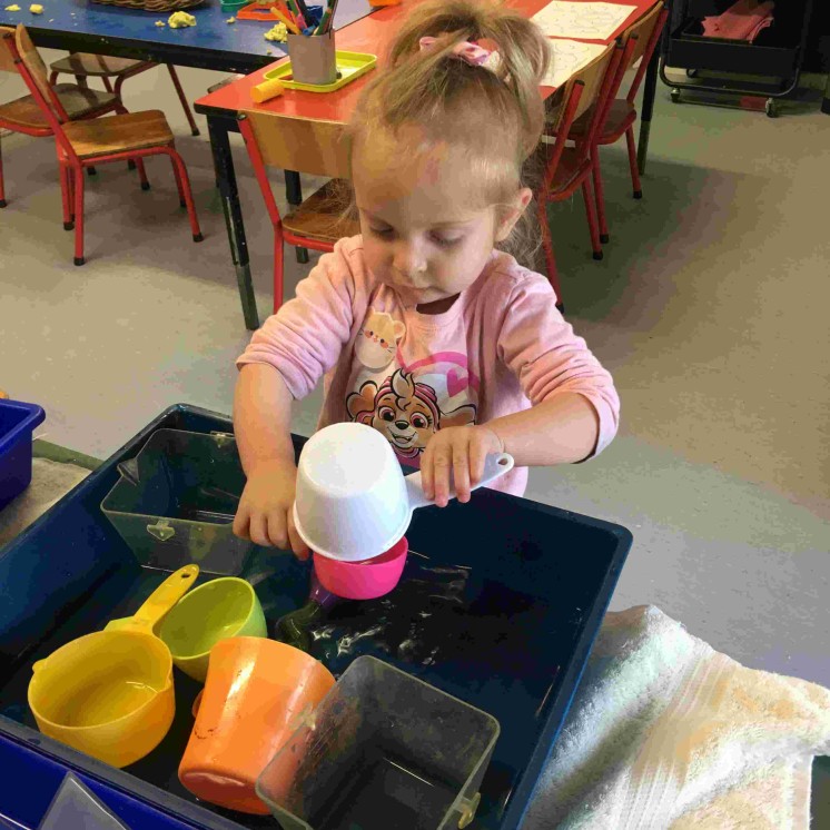 Science fun for preschool room at Busy Bees Southbrook
