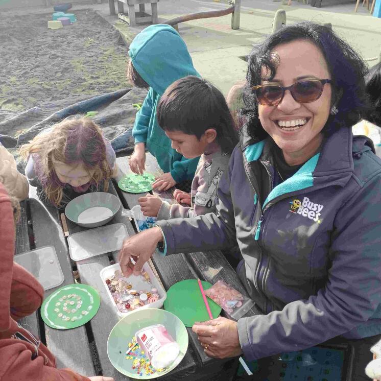 Busy Bees Stoke Engaging teacher team 