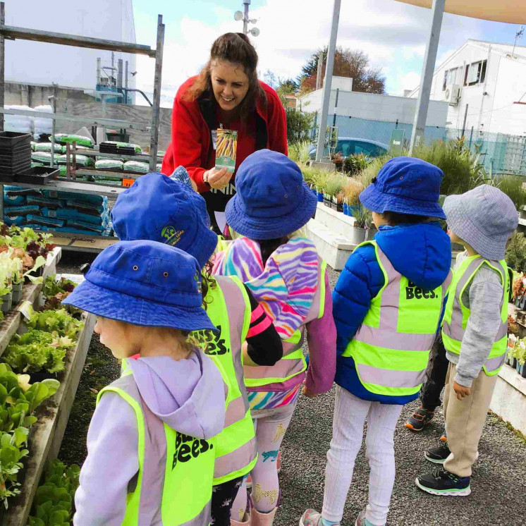 Preschool room excursion to Bunnings at Busy Bees Taupo 