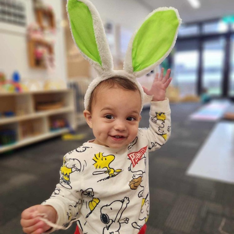Busy Bees Westgate easter bunny fun