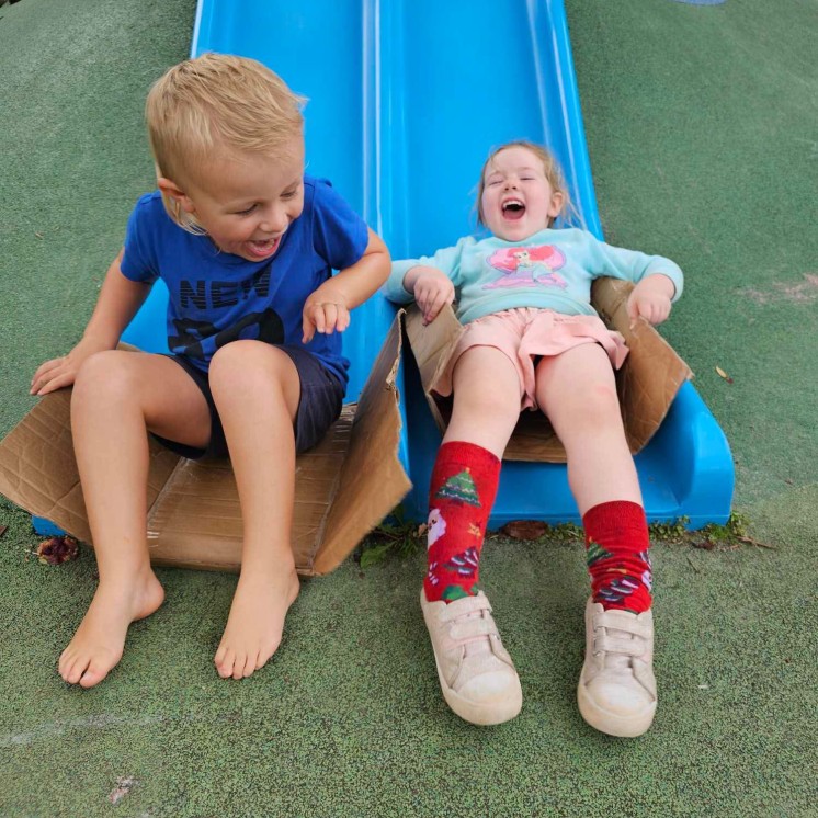 Busy Bees Whau Valley slide fun