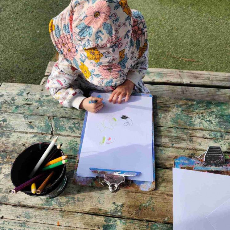 Art is a place for children to learn and trust their ideas