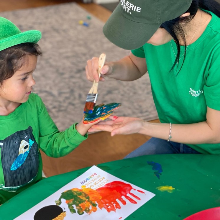 HOW Christchurch hand painting
