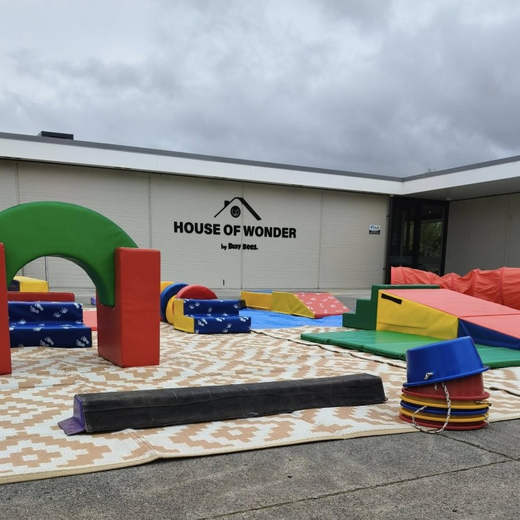 House of Wonder Forest Lake soft mat gym play outdoor activity for physical development