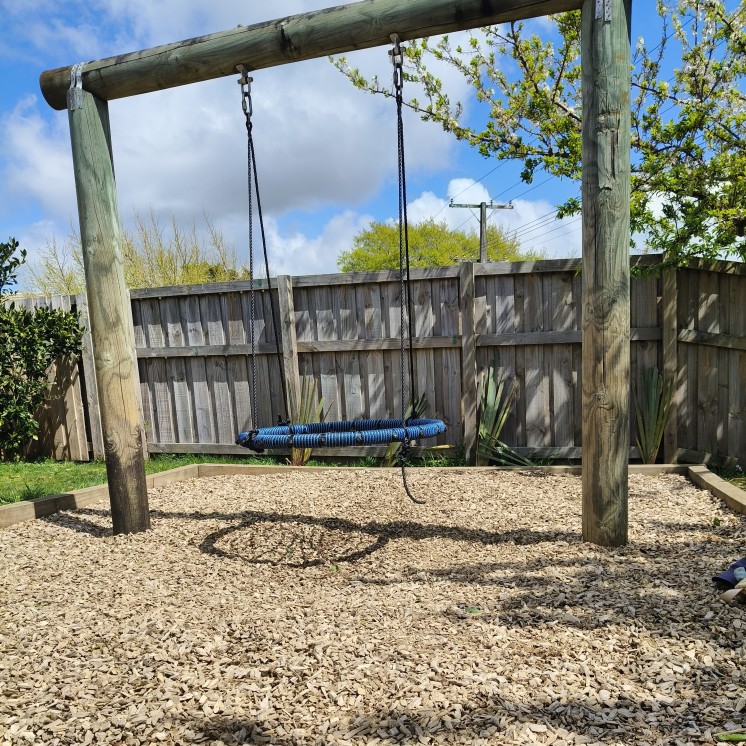 House of Wonder Forest Lake outdoor play area with Swing for movement development