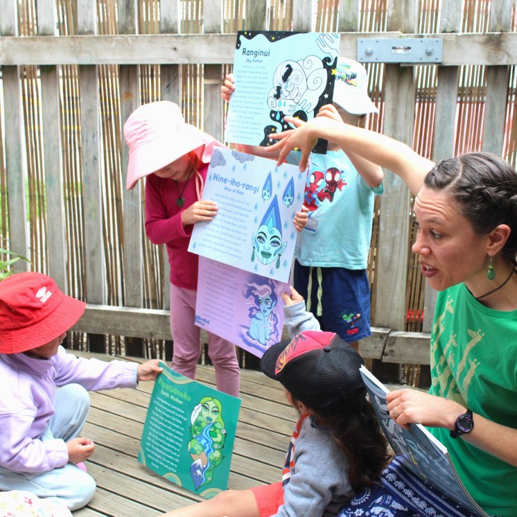 Te Puna Reo Te Waonui a Taane outdoor time